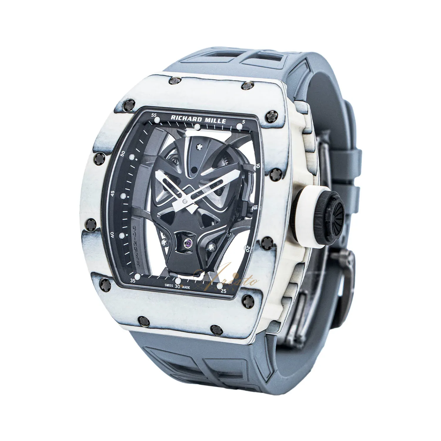 RICHARD MILLE | RM52-06 White Carbon TPT - Aristo Watch